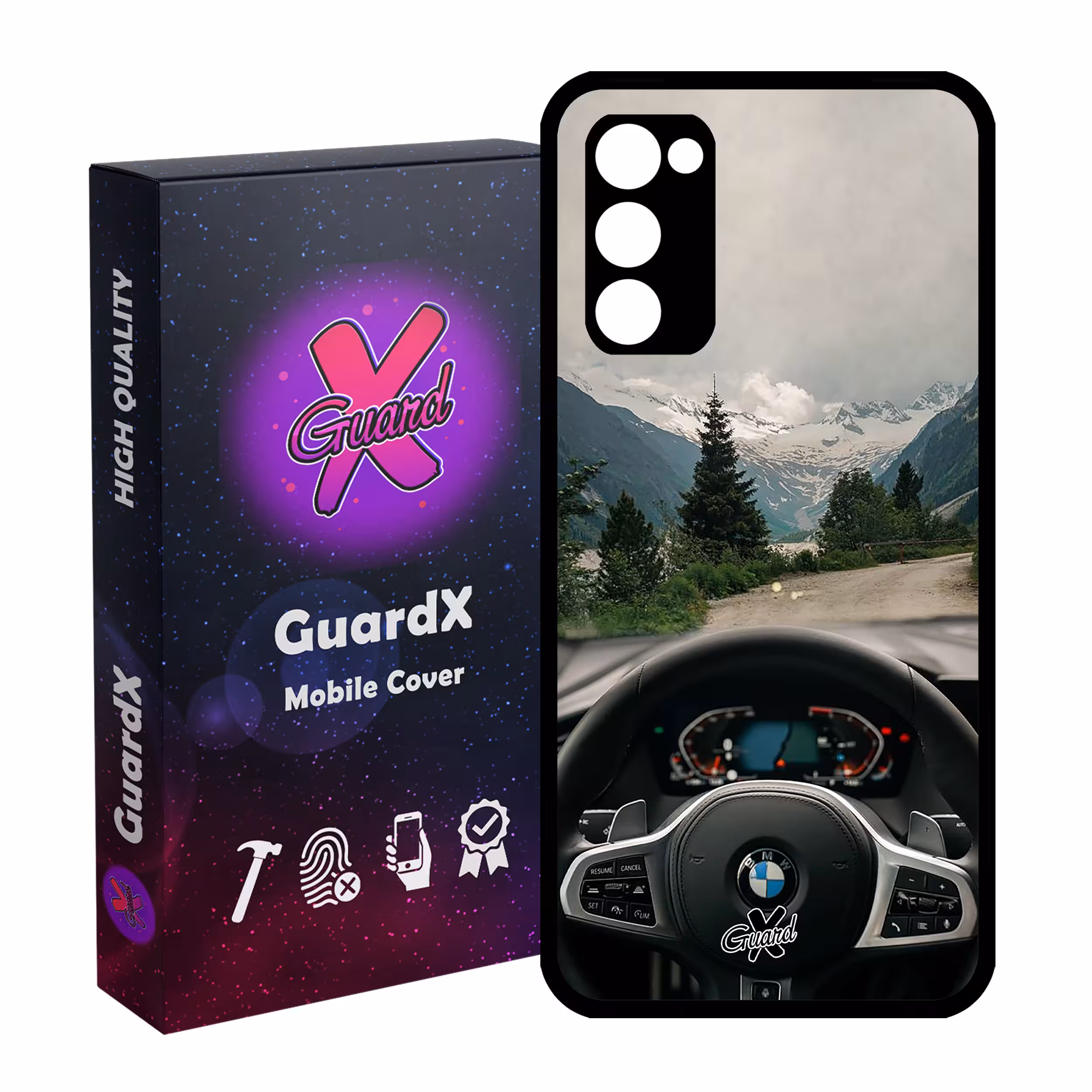 کاور گارد ایکس طرح BMW مدل Glass10346 مناسب برای گوشی موبایل سامسونگ Galaxy S20 FE