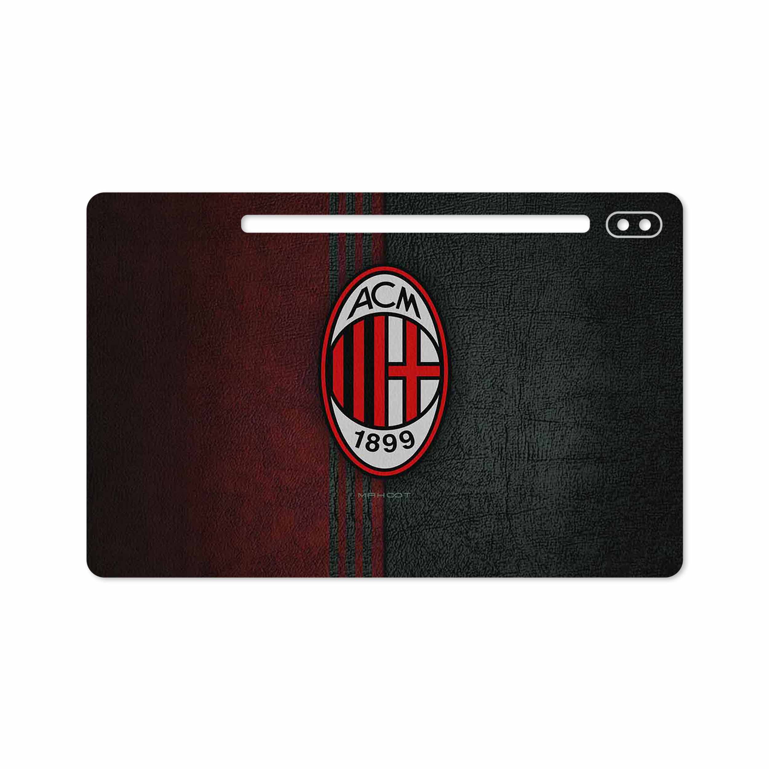 برچسب پوششی ماهوت مدل AC-Milan مناسب برای تبلت سامسونگ Galaxy Tab S6 2019 SM-T860