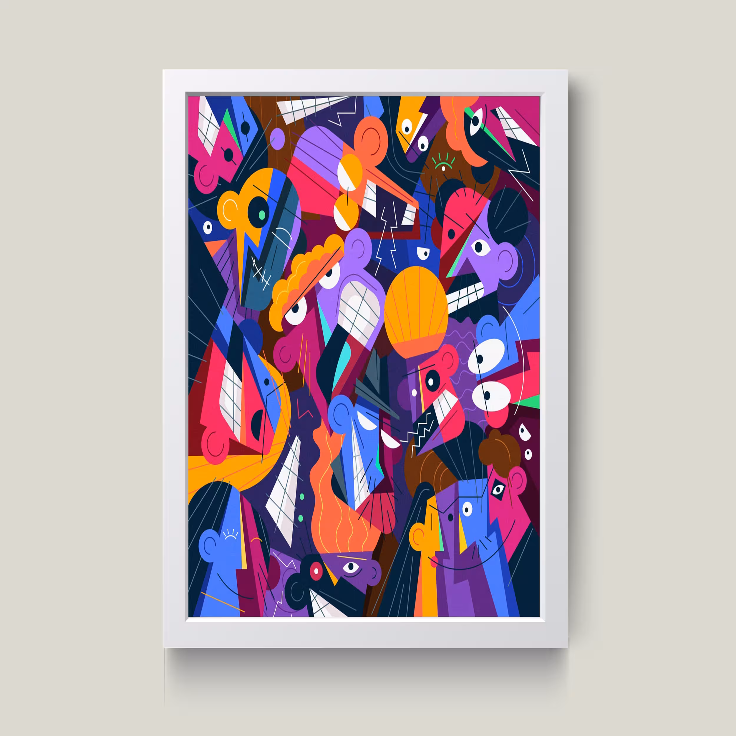 تابلو مدل Digi Art کدG12-18