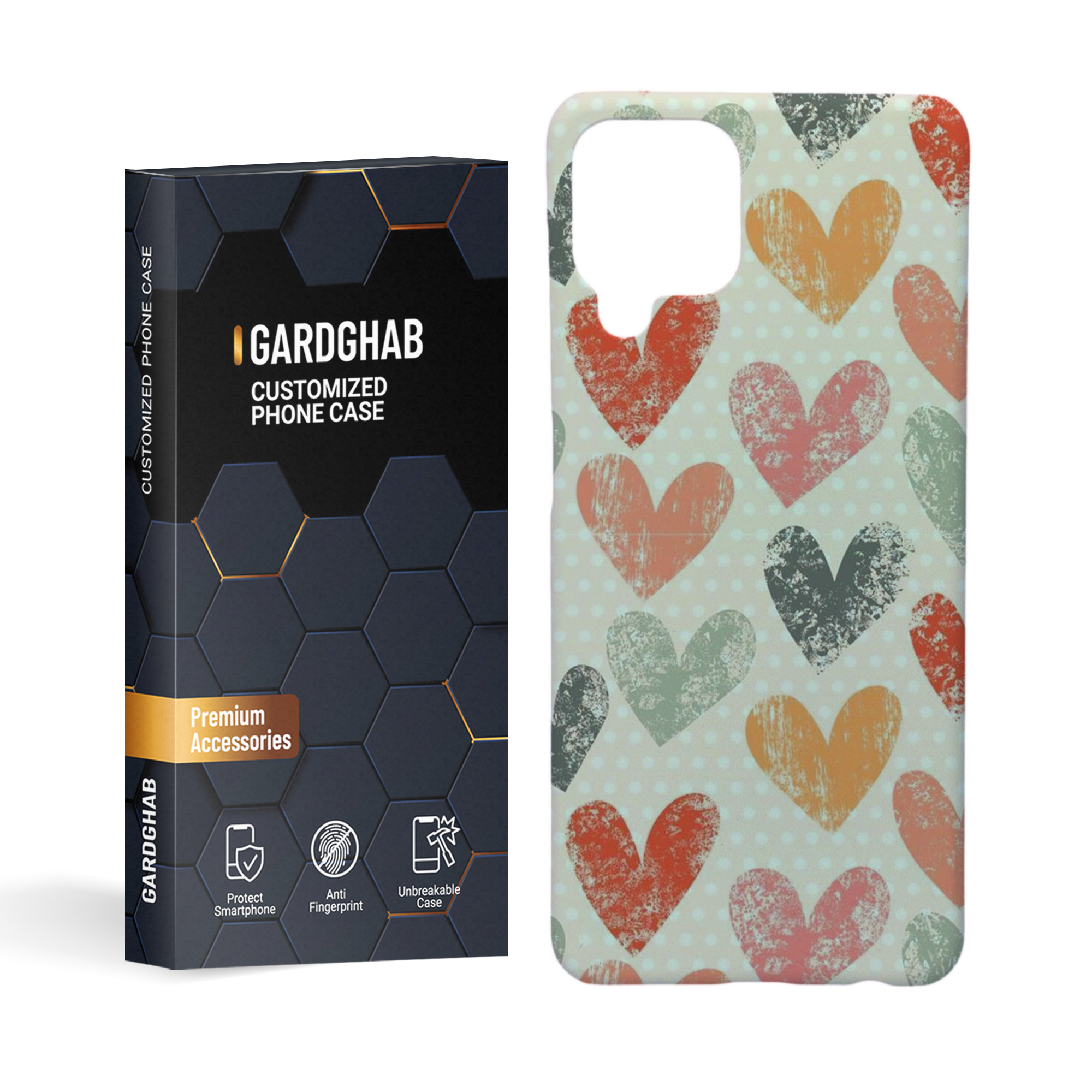        کاور گارد قاب مدل ساده مناسب برای گوشی موبایل سامسونگ galaxy a22 4g