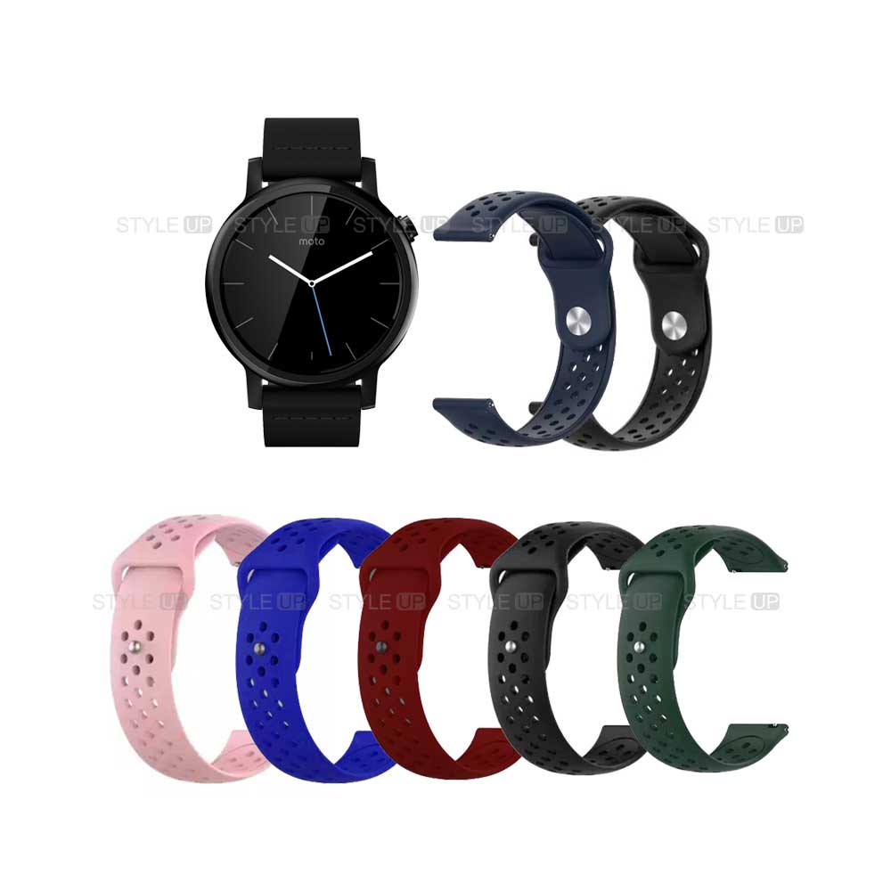 بند سیلیکونی ساعت موتورولا Moto 360 42mm مدل Nike