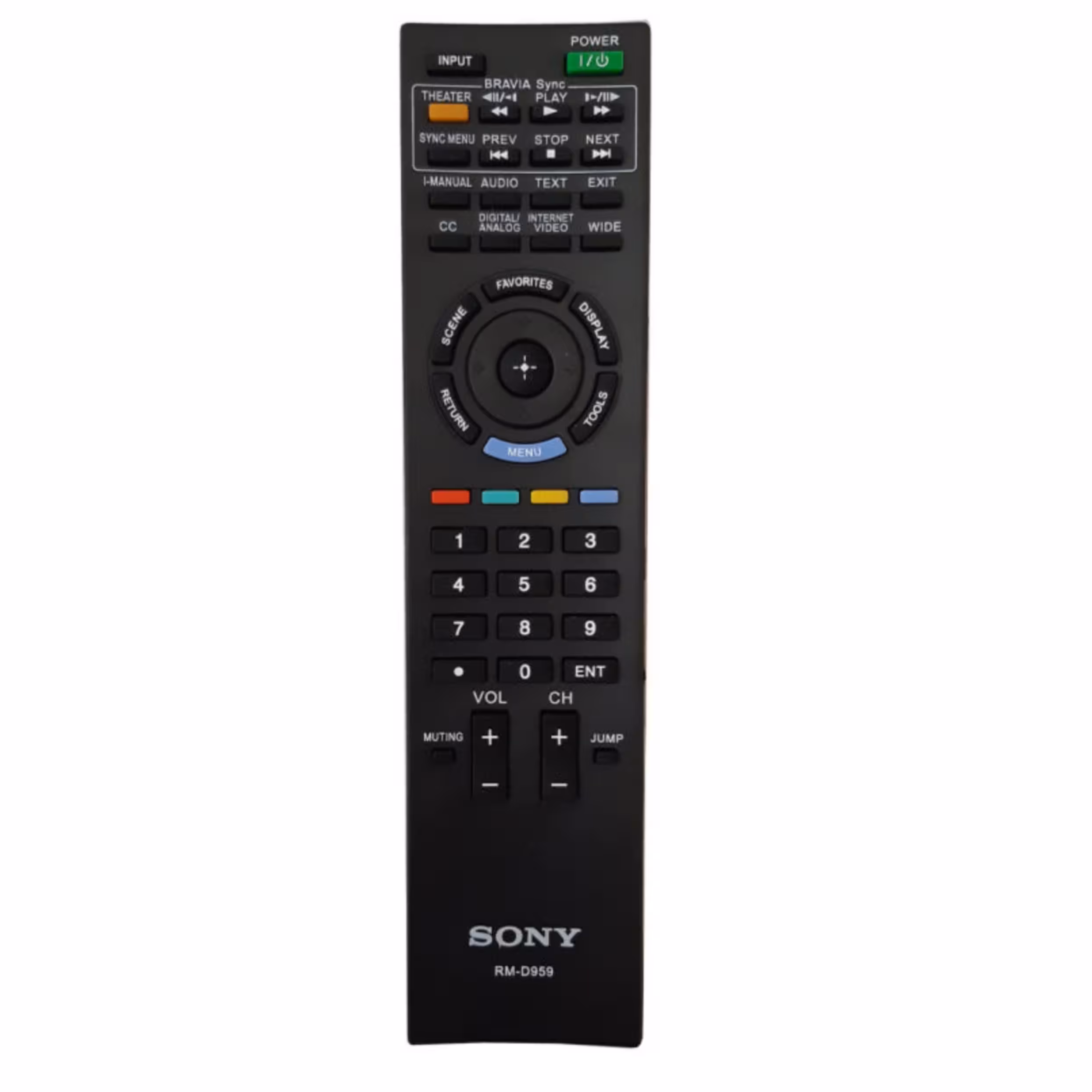 ریموت کنترل تلویزیون  مدل RM-D959