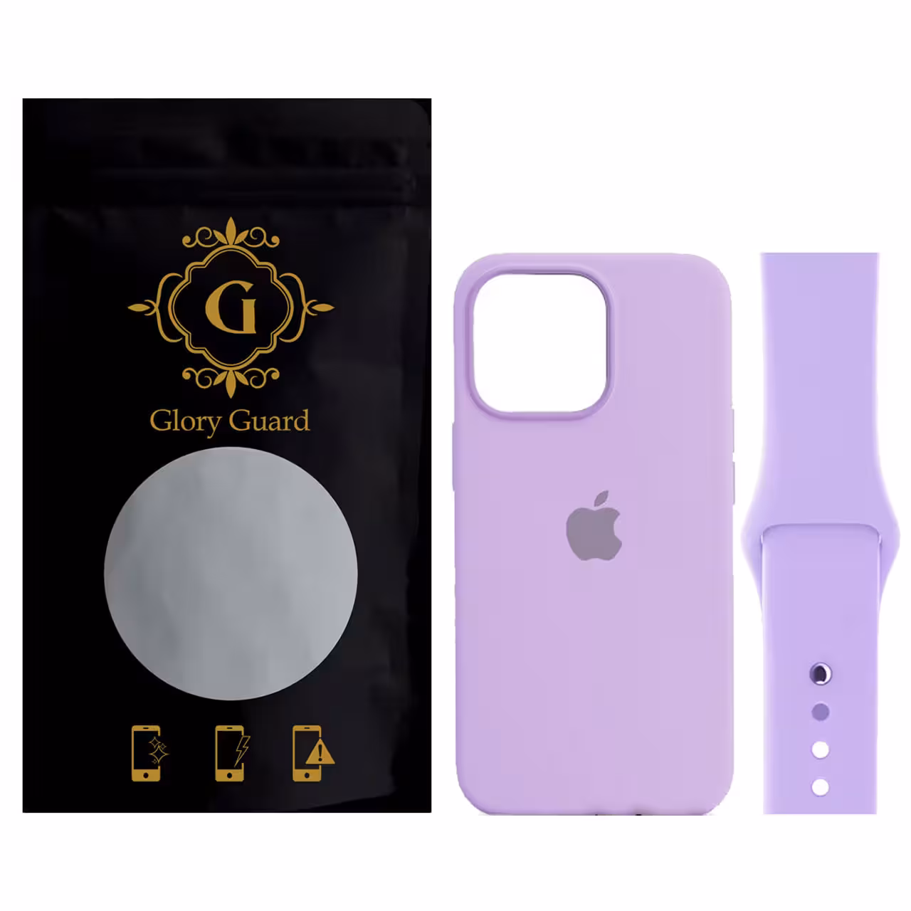 کاور گلوری گارد مدل BSL مناسب برای گوشی موبایل اپل iPhone 13 Pro Max به همراه بند اپل واچ 40 میلی متری