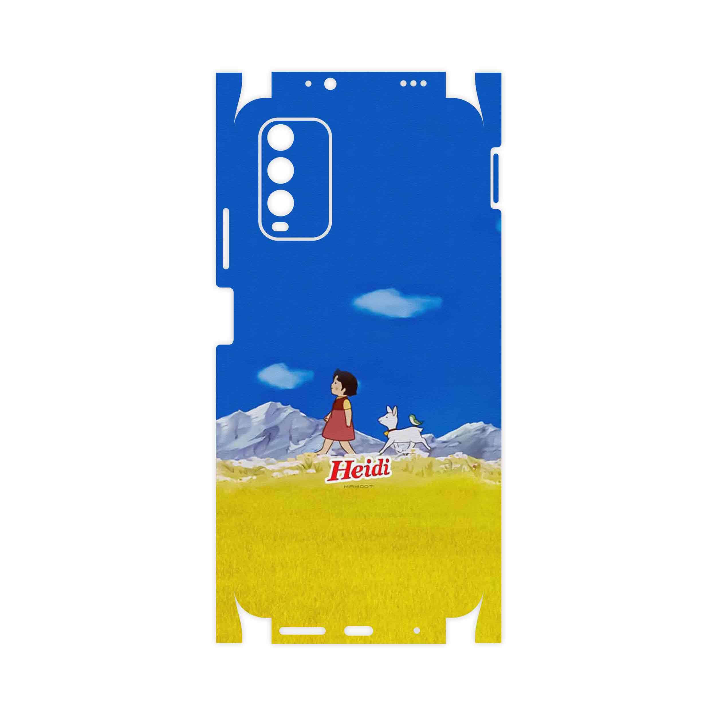 برچسب پوششی ماهوت مدل Heidi Girl of the Alps-FullSkin مناسب برای گوشی موبایل شیائومی Redmi 9T