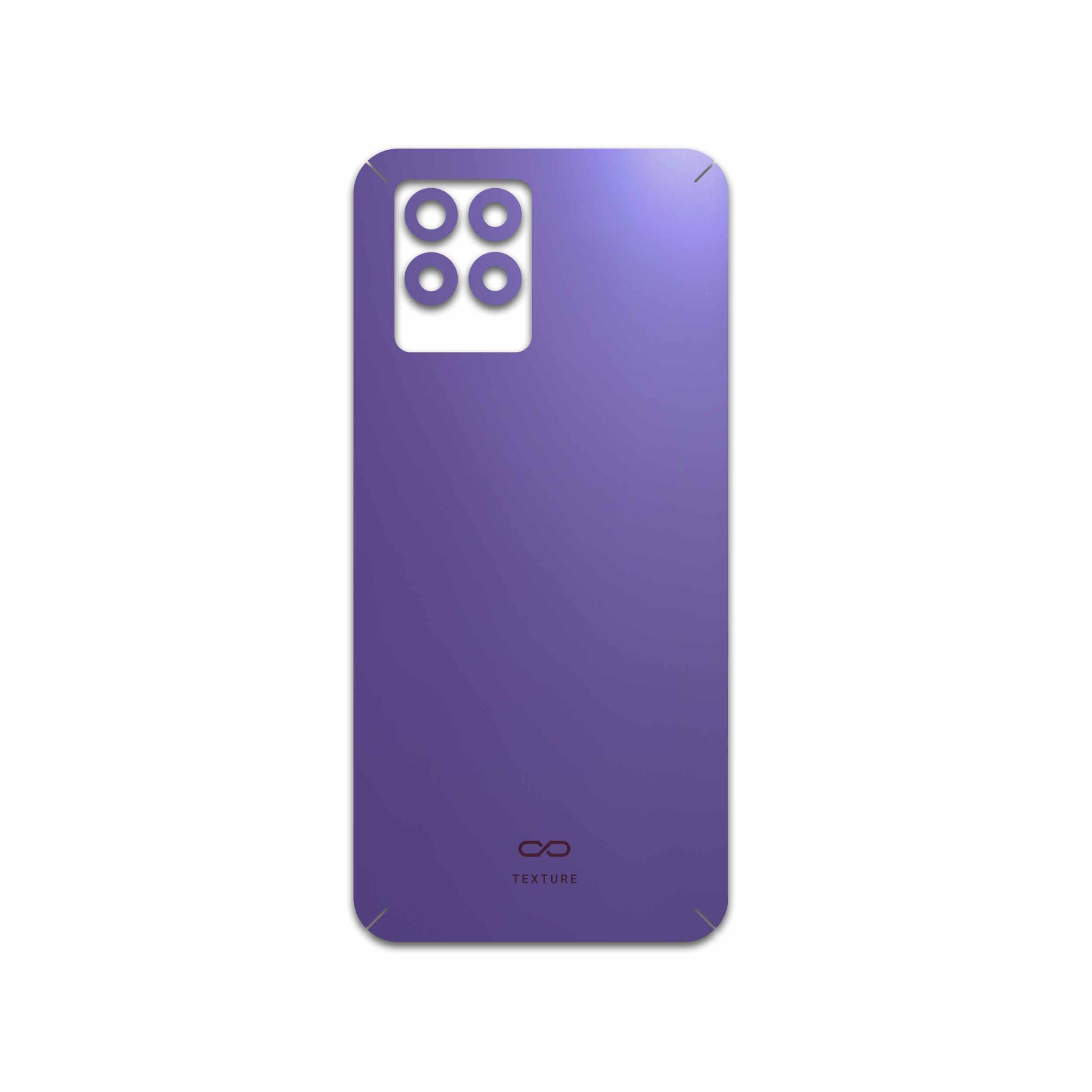 برچسب پوششی ماهوت مدل Matte-BlueBerry مناسب برای گوشی موبایل ریلمی 8 Pro