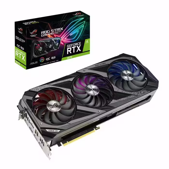 کارت گرافیک ایسوس ROG STRIX RTX 3070 O8G GAMING