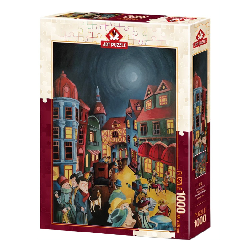 پازل 1000 تکه آرت پازل مدل The Evening Rush كد 5226