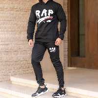 ست سویشرت و شلوار  دترایت (مشکی) 
