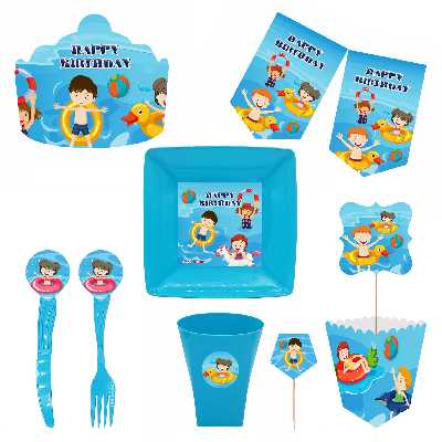  مجموعه 72 عددی تم تولد طرح شنا