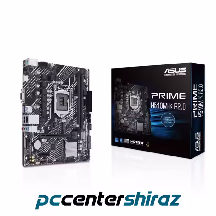 مادربرد ایسوس مدل ASUS PRIME H510M-K R2.0