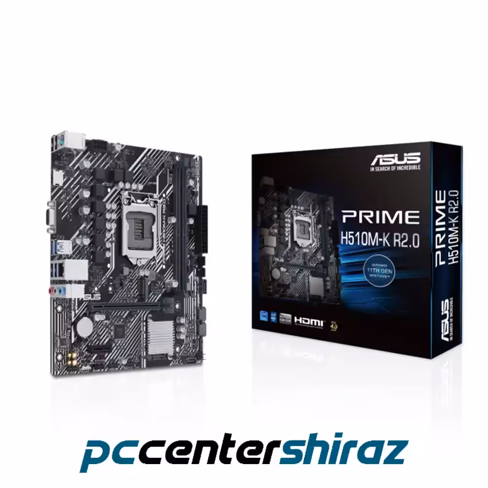 مادربرد ایسوس مدل ASUS PRIME H510M-K R2.0