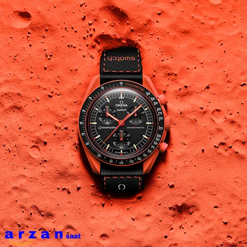 ساعت امگا سواچ آتشفشان (گدازه) جدید earth Lava