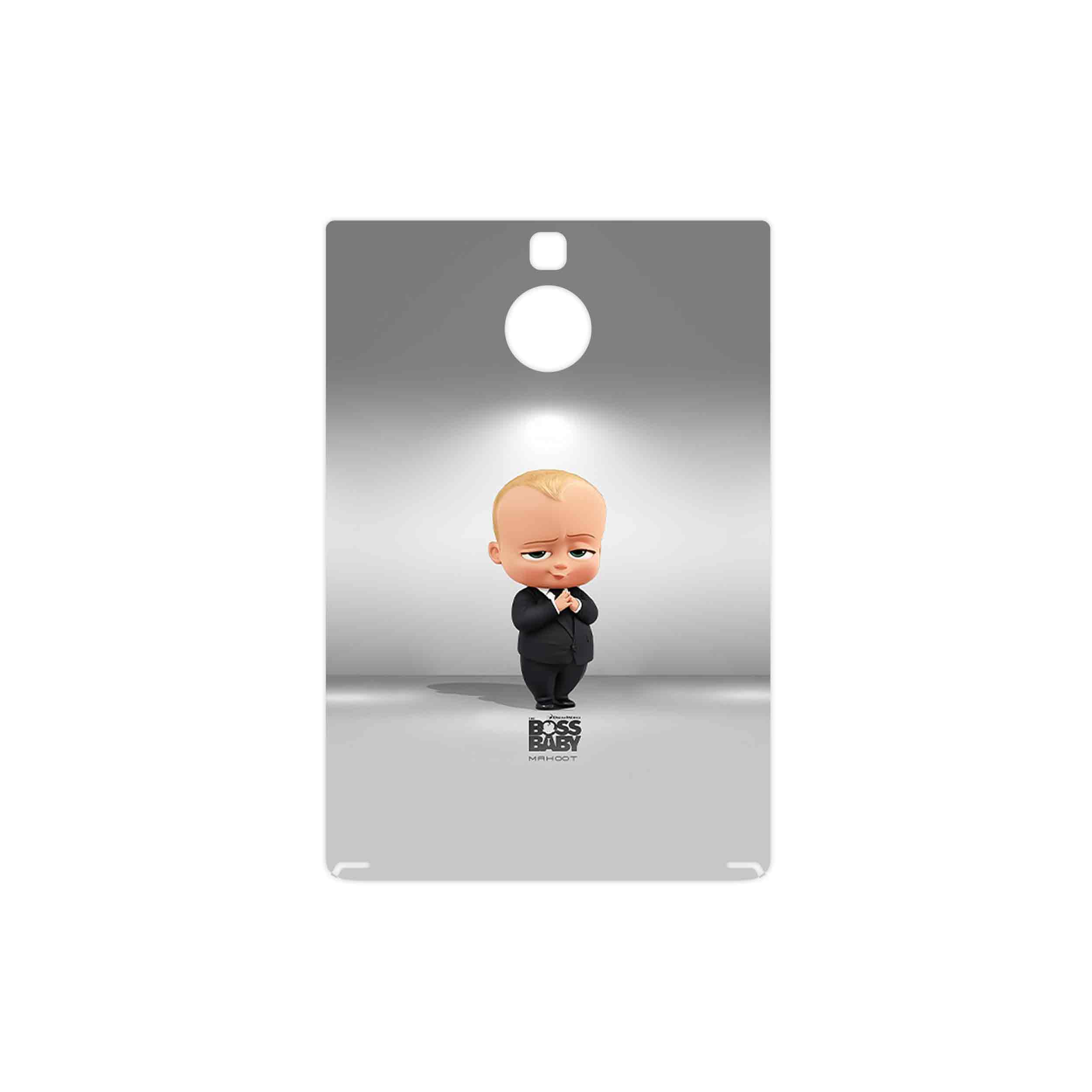 برچسب پوششی ماهوت مدل The Boss Baby مناسب برای گوشی موبایل بلک بری Passport Silver Edition