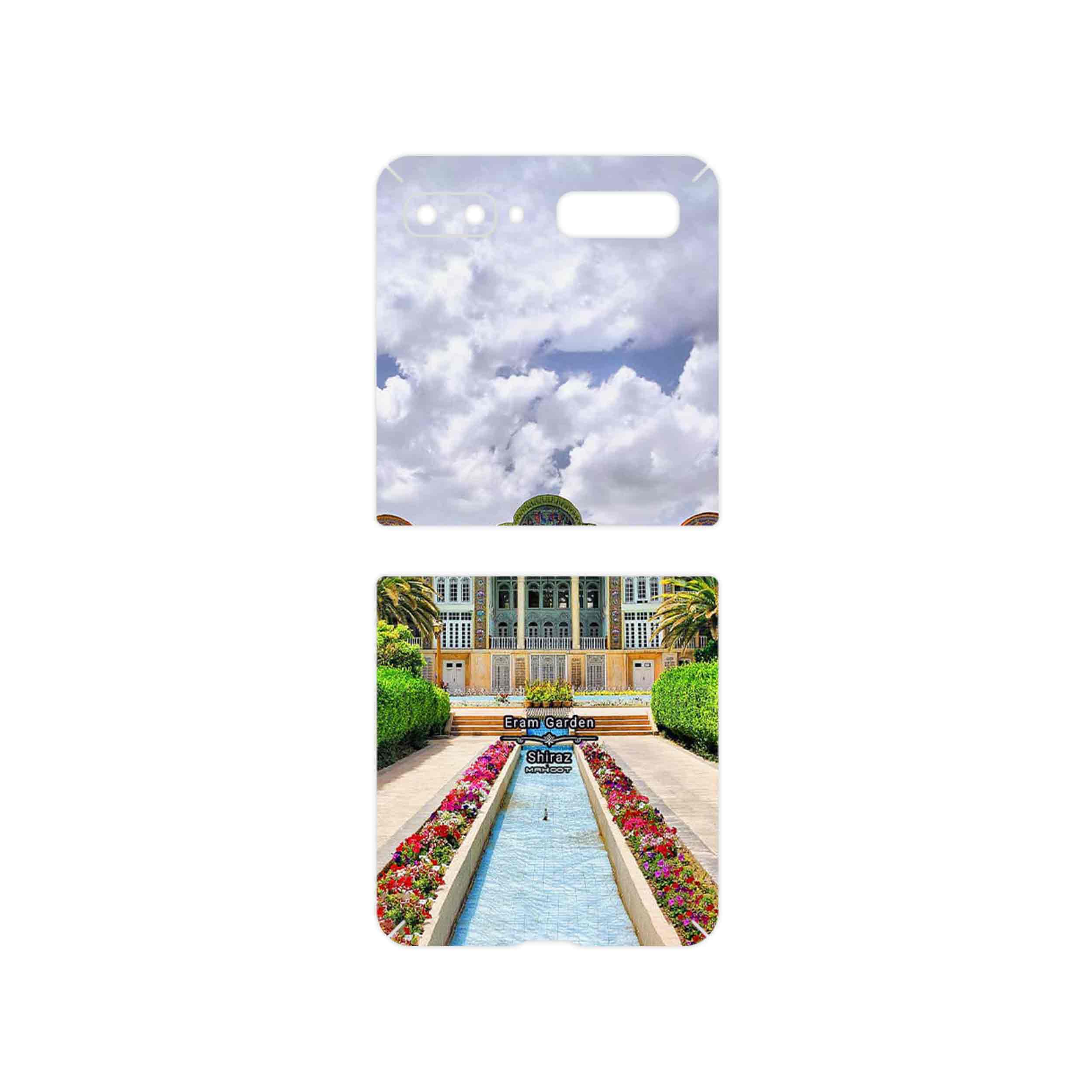 برچسب پوششی ماهوت مدل Eram garden مناسب برای گوشی موبایل سامسونگ Galaxy Z Flip