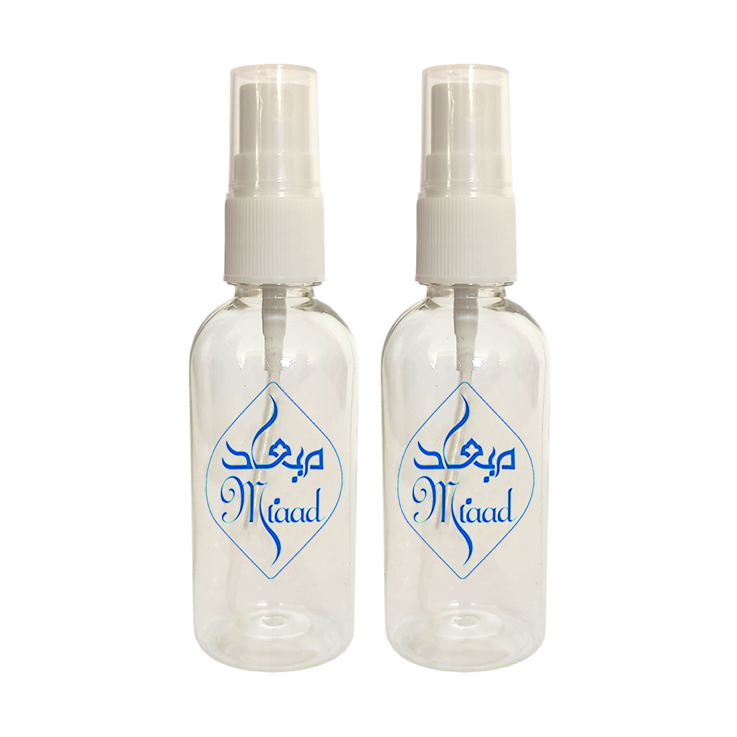 ظرف اسپری میعاد مدل آبپاش کد 60cc مجموعه دو عددی