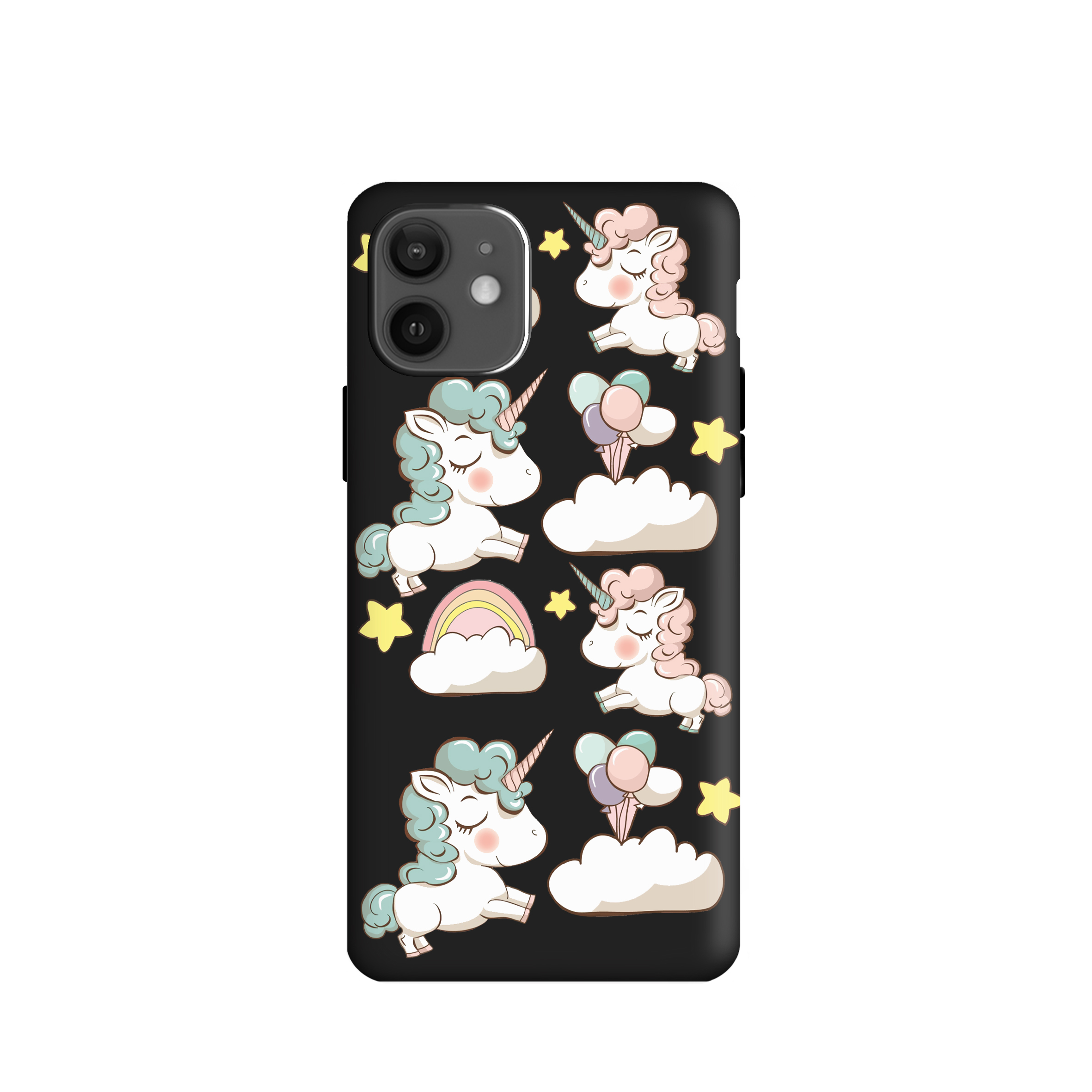 کاور طرح یونیکورن کد u4612 مناسب برای گوشی موبایل اپل iPhone 12MINI 