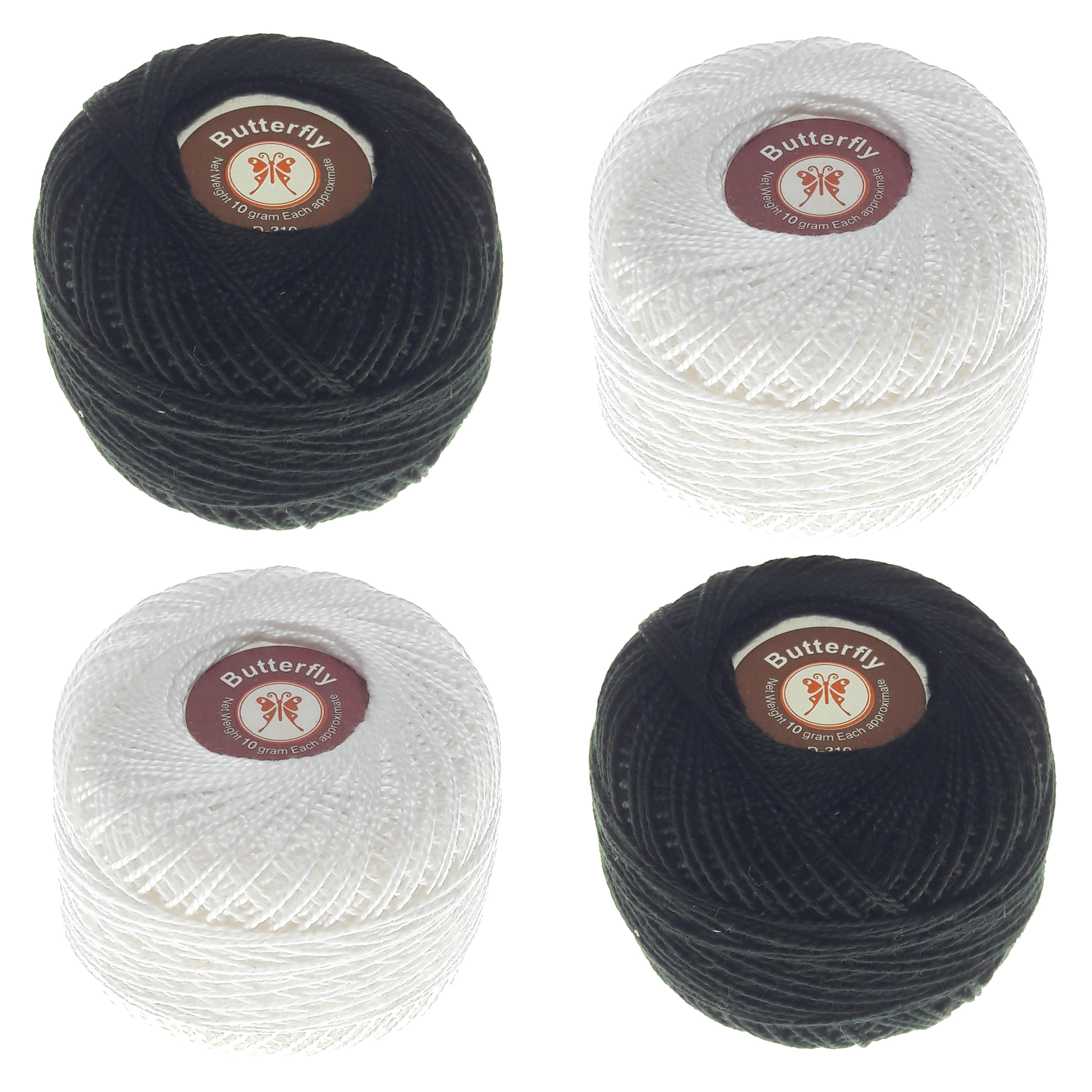 نخ عمامه باترفلای مدل Y5700 بسته 4 عددی