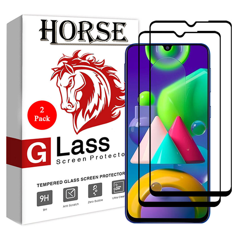 محافظ صفحه نمایش 5D هورس مدل FAG مناسب برای گوشی موبایل سامسونگ Galaxy M21 بسته دو عددی | کالا برتری