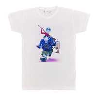 تی شرت بچگانه پرمانه طرح onward کد pmt.1061