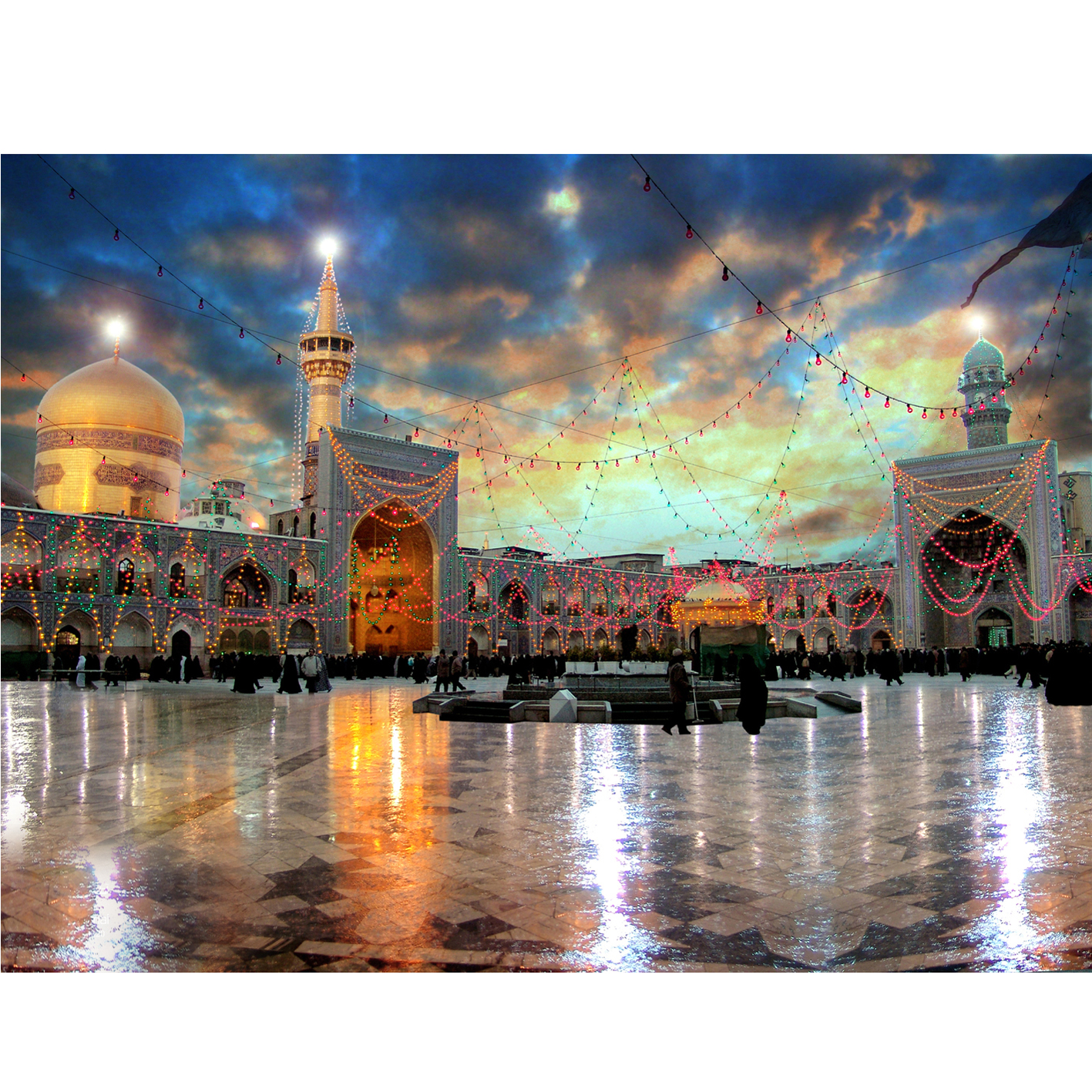 تابلو شاسی طرح حرم کد 023