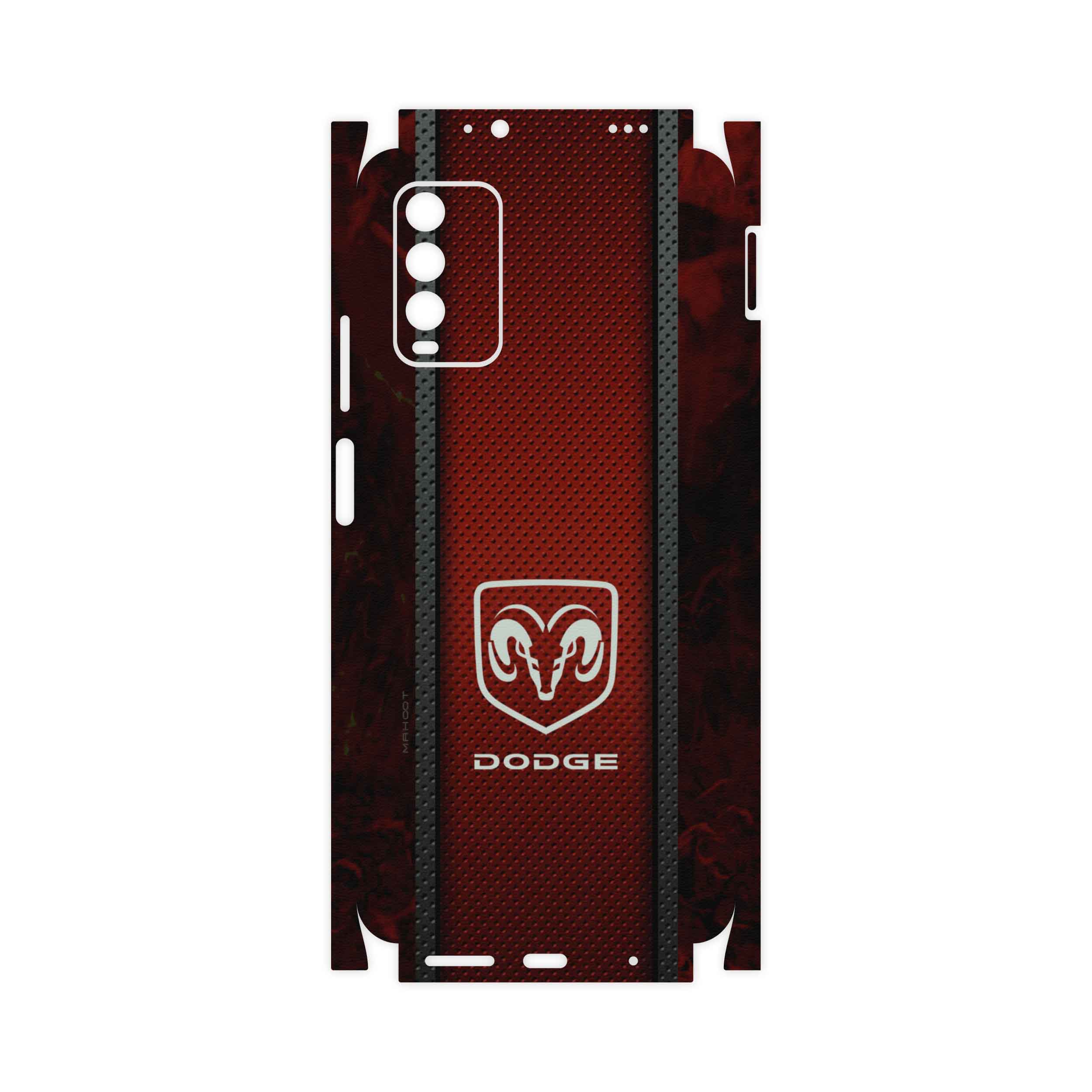 برچسب پوششی ماهوت مدل Dodge-FullSkin مناسب برای گوشی موبایل شیائومی Redmi Note 9 4G
