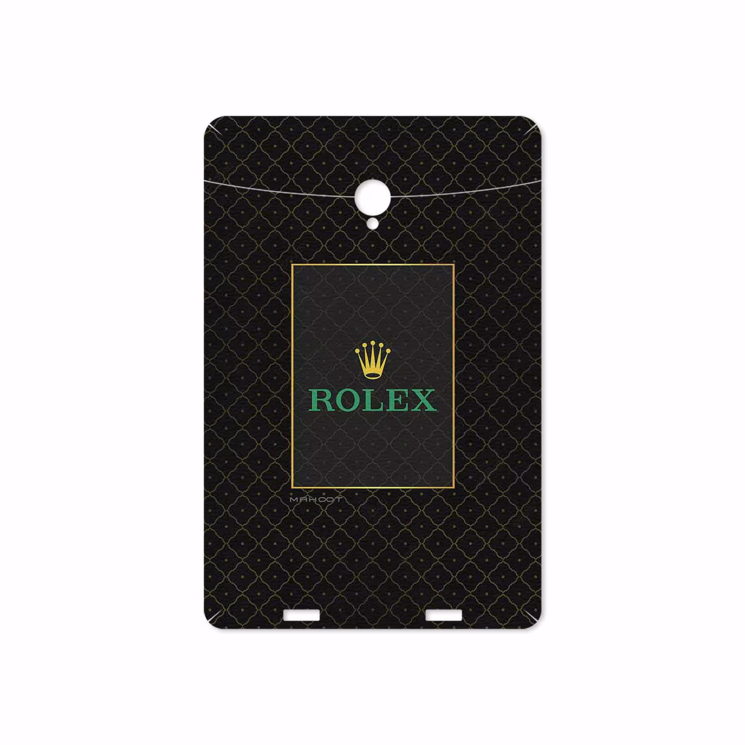 برچسب پوششی ماهوت مدل Rolex-Logo مناسب برای تبلت وریکو Unipad