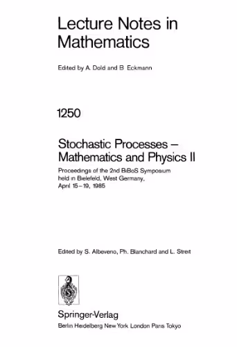 خرید و دانلود نسخه کامل کتاب Stochastic Processes - Mathematics and Physics II