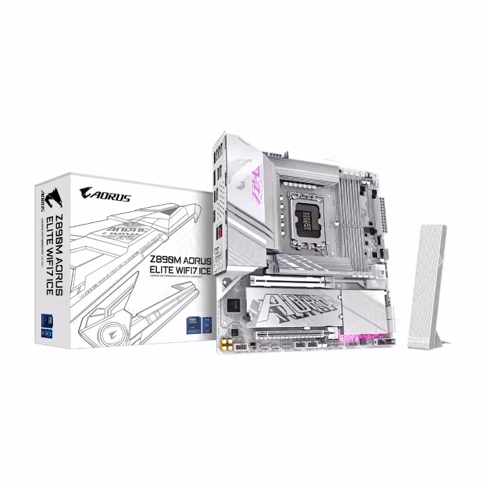 مادربرد گیگابایت مدل Z890M AORUS ELITE WIFI7 ICE