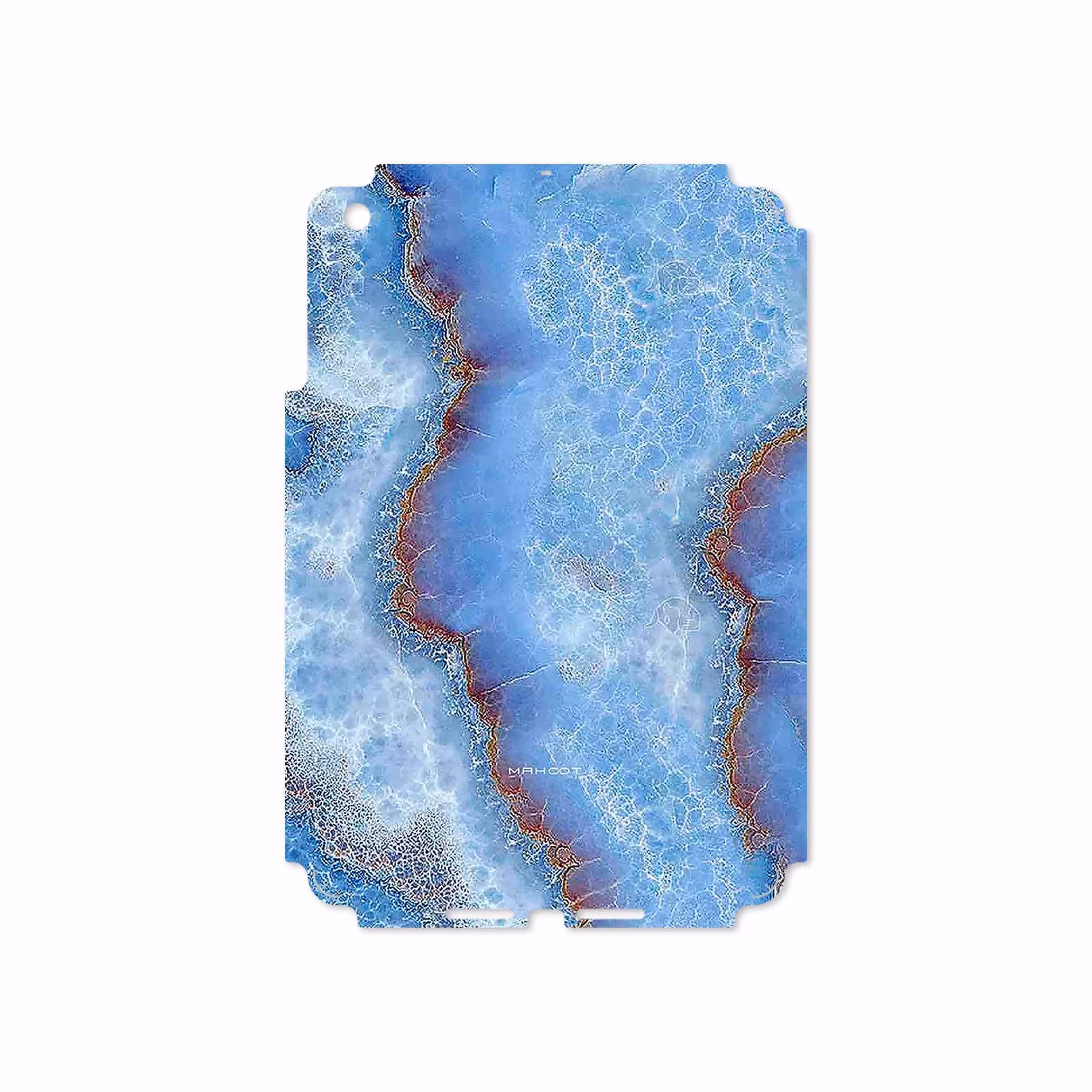 برچسب پوششی ماهوت مدل Blue Ocean Marble مناسب برای تبلت اپل iPad mini 2012 A1455