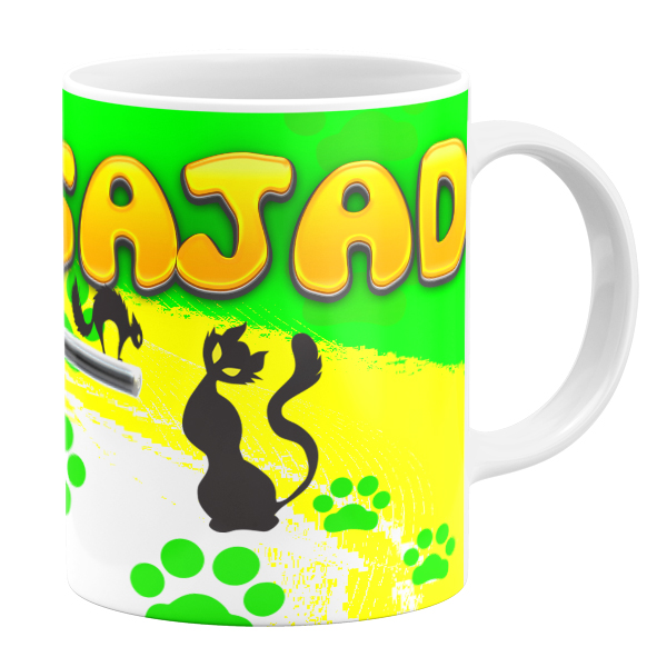 ماگ طرح cat noir مدل سجاد کد 54985196