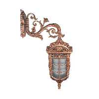 چراغ دیواری حیاطی و پارکی تکشیدفام مدل پادرا کد 8904-15