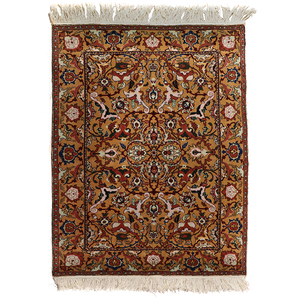 فرش دستباف دو متری مدل پولونز کد 4103301