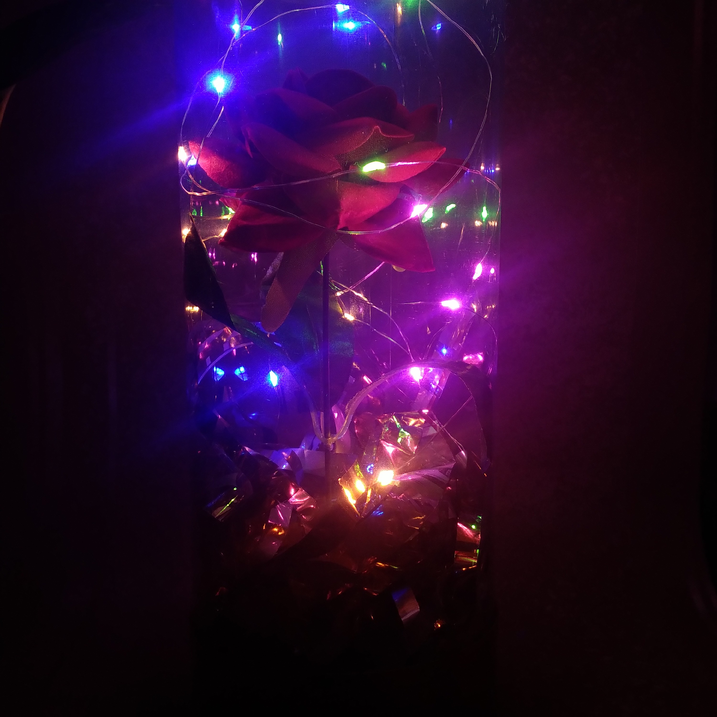 باکس مقوایی چراغ دار،قطر 11 ارتفاع35