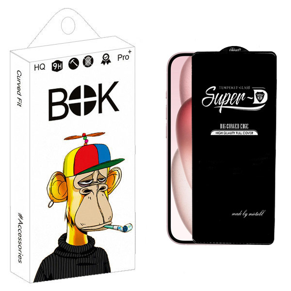 محافظ صفحه نمایش بوک مدل SuperD مناسب برای گوشی موبایل اپل iPhone 15 / 16 | کالا برتری