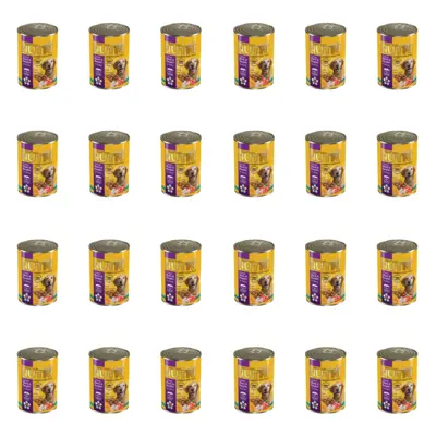 کنسرو غذا سگ نوتری پت مدل مرغ و کدو حلوایی وزن 425 گرم بسته 24 عددی