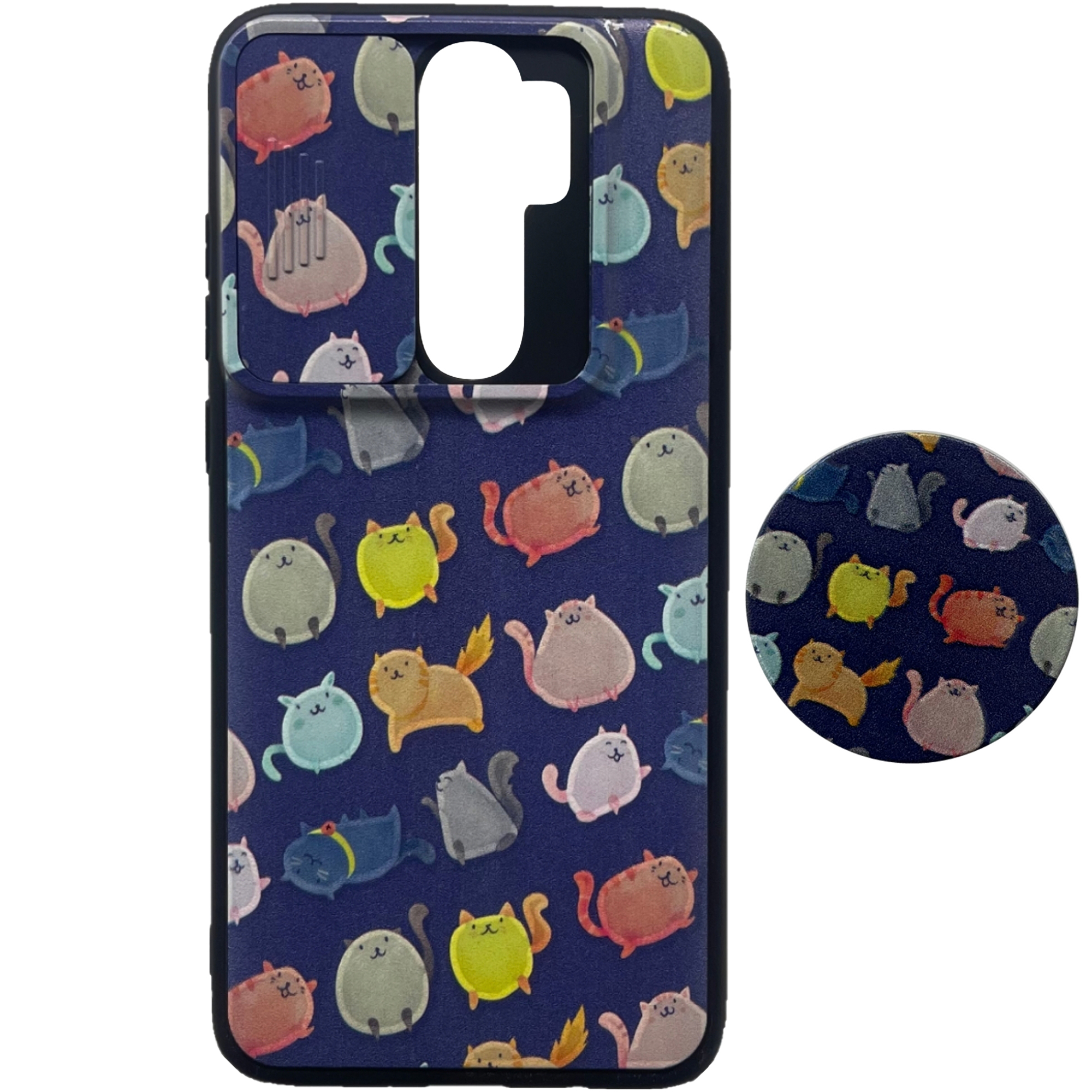 کاور مدل minte8p-22 مناسب برای گوشی موبایل شیائومی REDMI NOTE 8 PRO به همراه پایه نگهدارنده