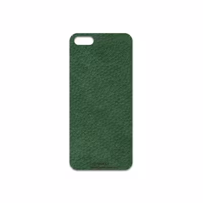 برچسب پوششی ماهوت مدل Green-Leather مناسب برای گوشی موبایل آنر 7S