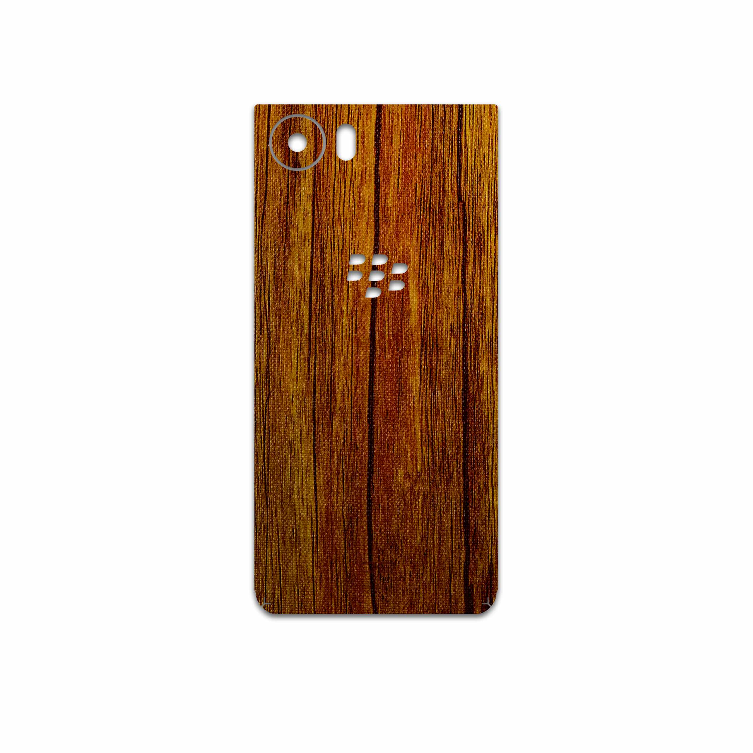 برچسب پوششی ماهوت مدل Orange-Wood مناسب برای گوشی موبایل بلک بری KEYONE