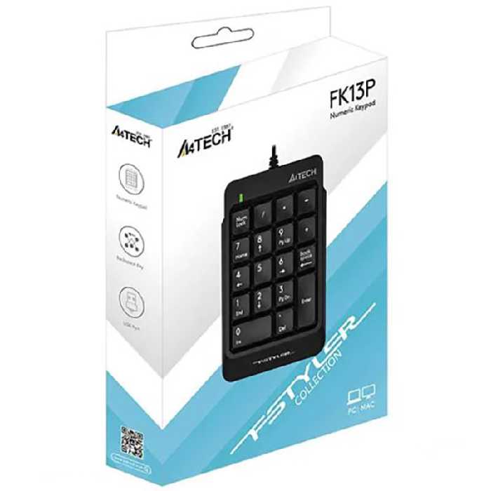 کیبورد سیمی ایفورتک A4tech FK13P