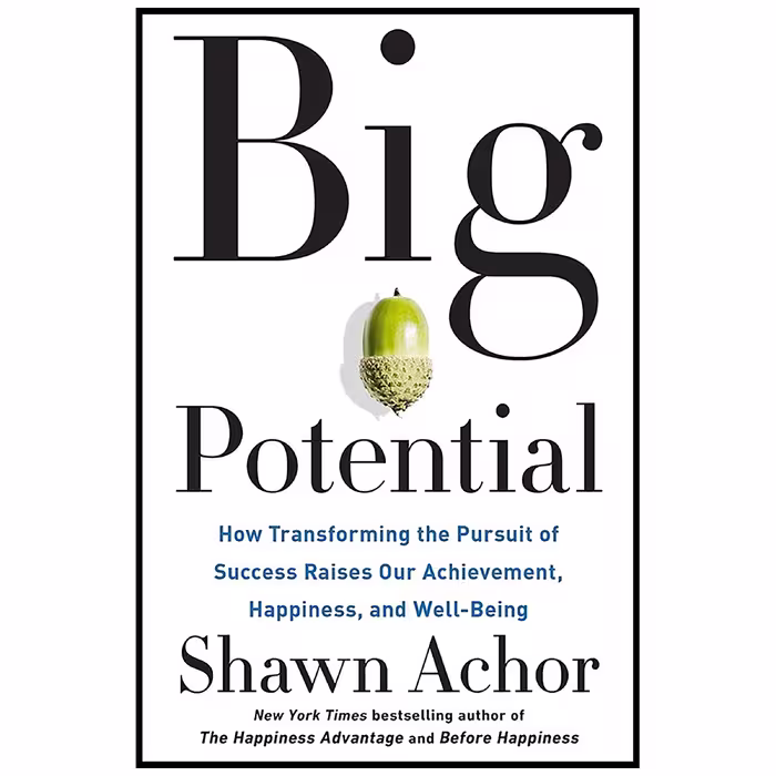 کتاب Big Potential اثر Shawn Achor انتشارات Currency