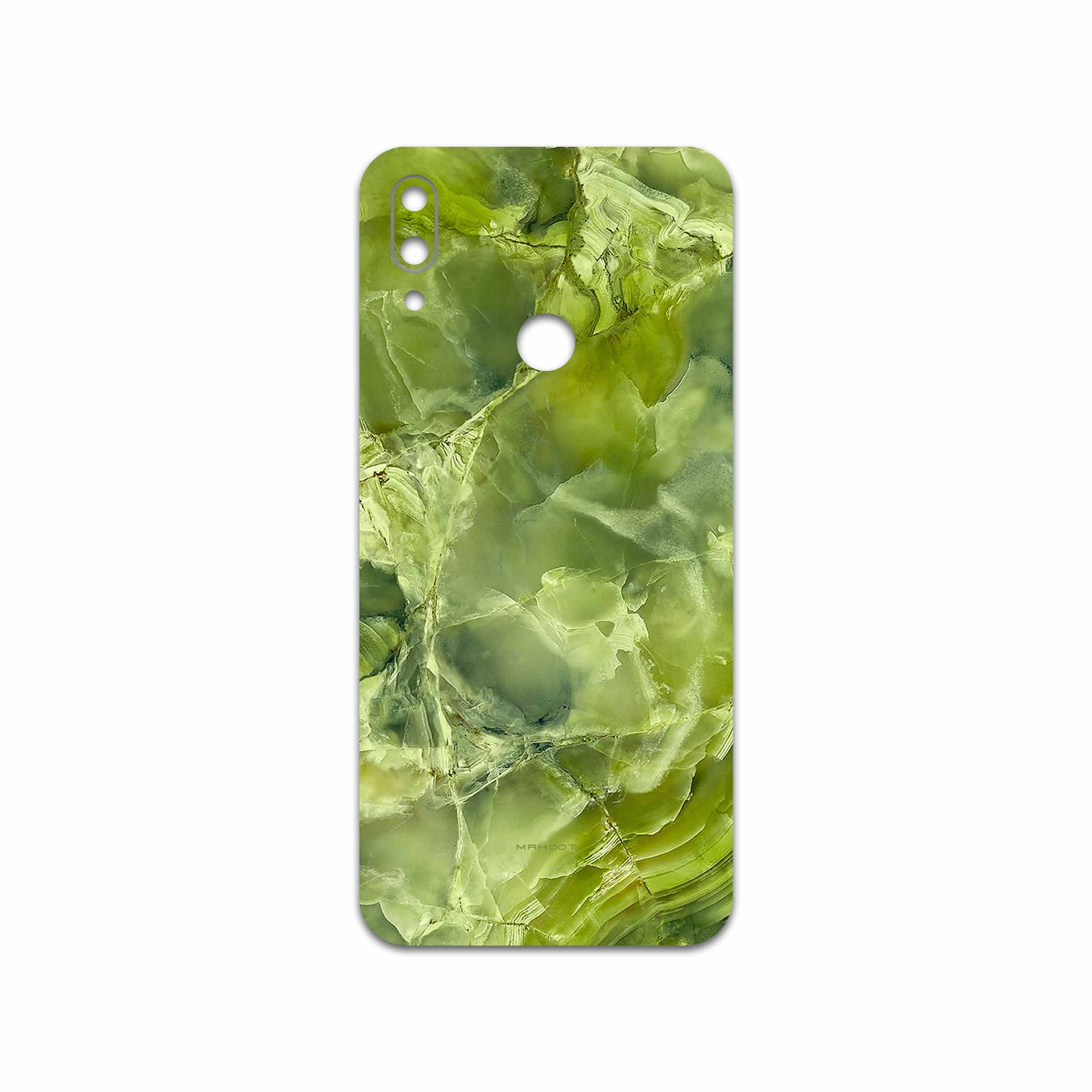 برچسب پوششی ماهوت مدل Green Crystal Marble مناسب برای گوشی موبایل شیائومی Redmi Note 7