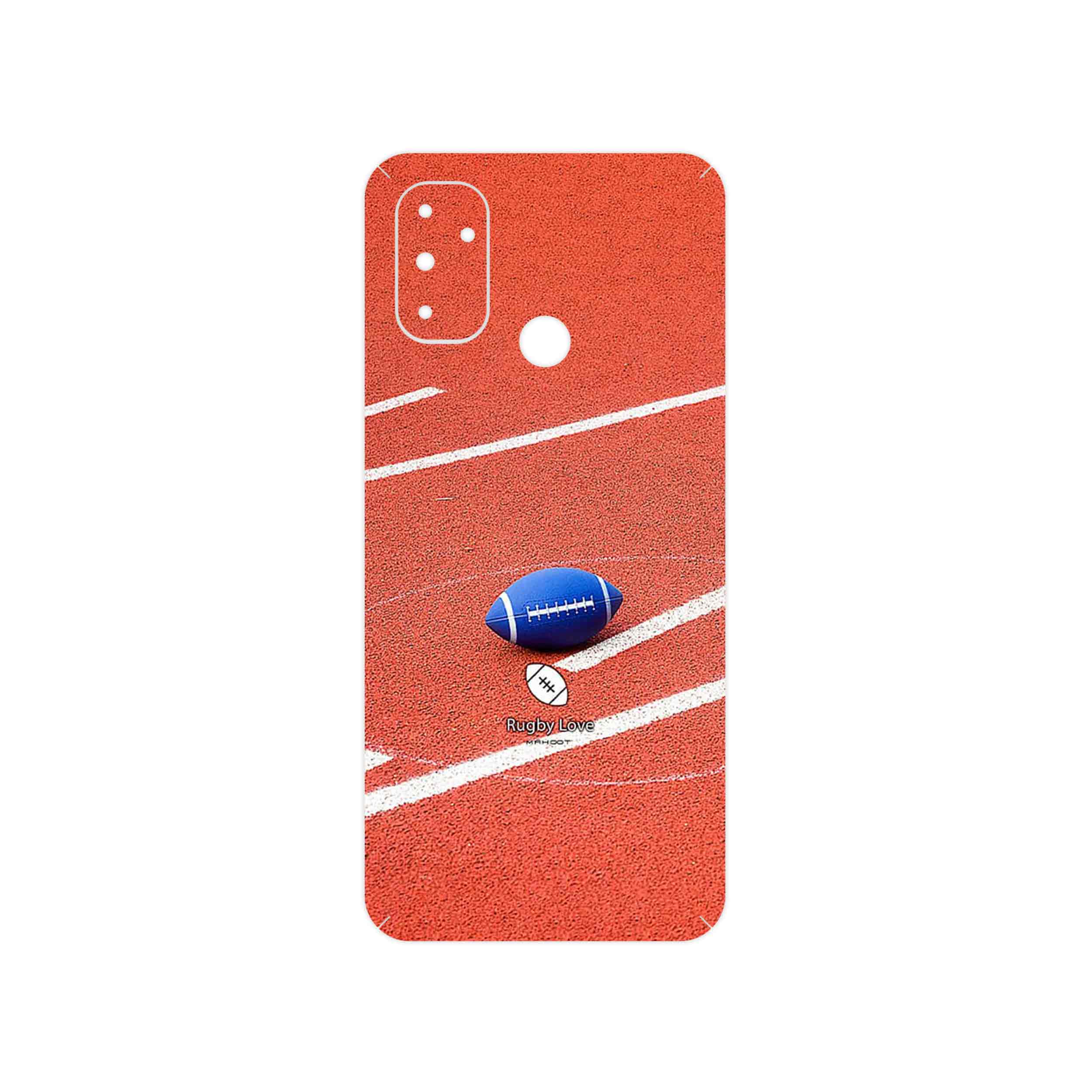 برچسب پوششی ماهوت مدل Rugby football مناسب برای گوشی موبایل وان پلاس Nord N100