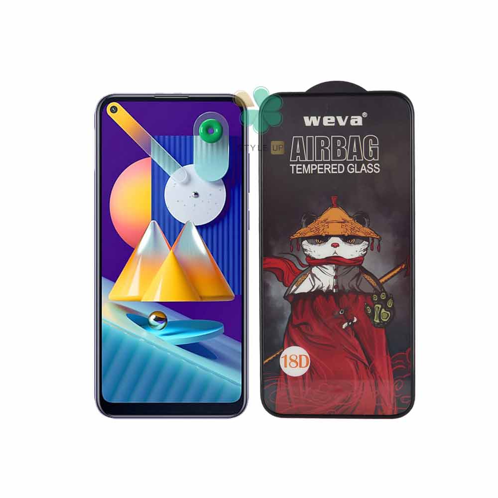 گلس گوشی سامسونگ Samsung Galaxy M11 مدل ایربگ دار