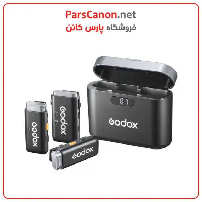 میکروفون گودوکس مدل Godox WEC 2-Person Wireless Microphone System for Cameras