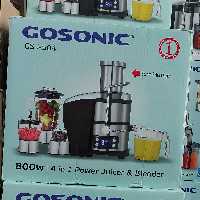 آبمیوه گیری گوسونیک ترکیه (4کاره دیجیتال گلو استیل پایه استیل)