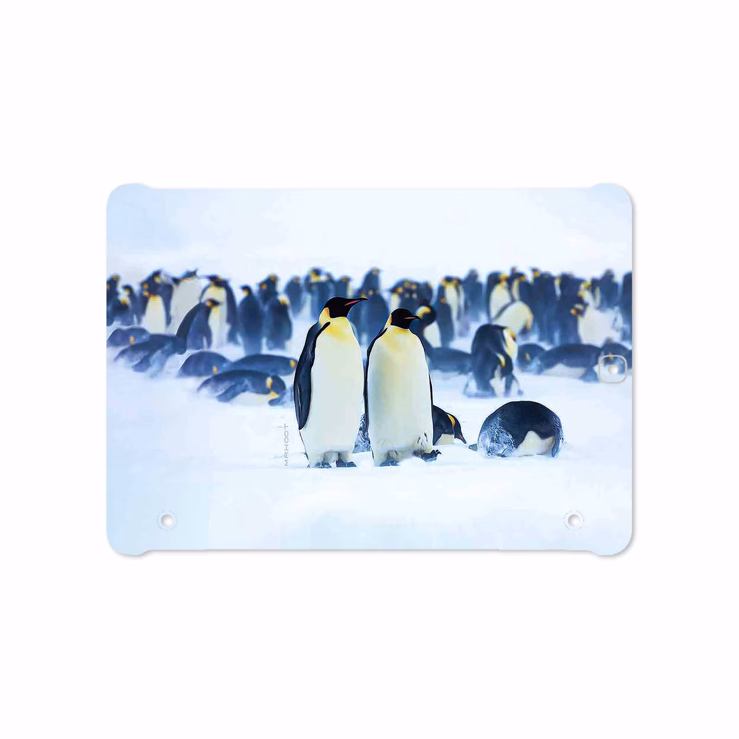 برچسب پوششی ماهوت مدل Penguin مناسب برای تبلت سامسونگ Galaxy Tab S2 9.7 2015 T815
