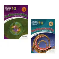 کتاب Oxford Primary Skills Reading and Writing 5_6 اثر جمعی از نویسندگان انتشارات ابداع 2 جلدی 
