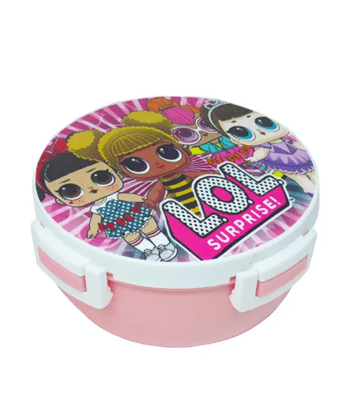 ظرف غذا کارا گرد بزرگ 4 قفل