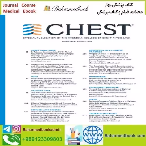 Chest Volume 165 Issue 1 2024 TRUE PDF price 10€ - کتاب پزشکی بهار