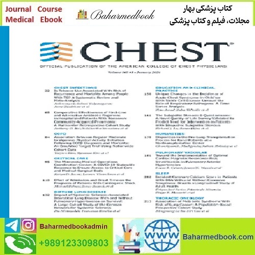 Chest Volume 165 Issue 1 2024 TRUE PDF price 10€ - کتاب پزشکی بهار